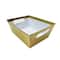 9&#x22; Gold Paperboard Gift Basket by Celebrate It&#x2122;